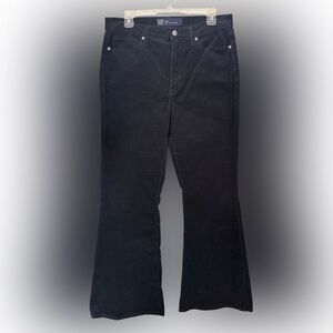 GAP Black Denim Soft Vintage Flare Corduroy